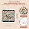 Diamond Painting Kits for Adults, 5D Flower Bee Special Shape Diamond Art for Beginners, Crystal Rhinestones Dots Bead Art for Home Wall Decoration Gift